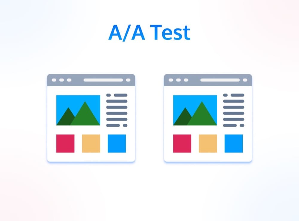 サイトで実行するテスト A/A テスト