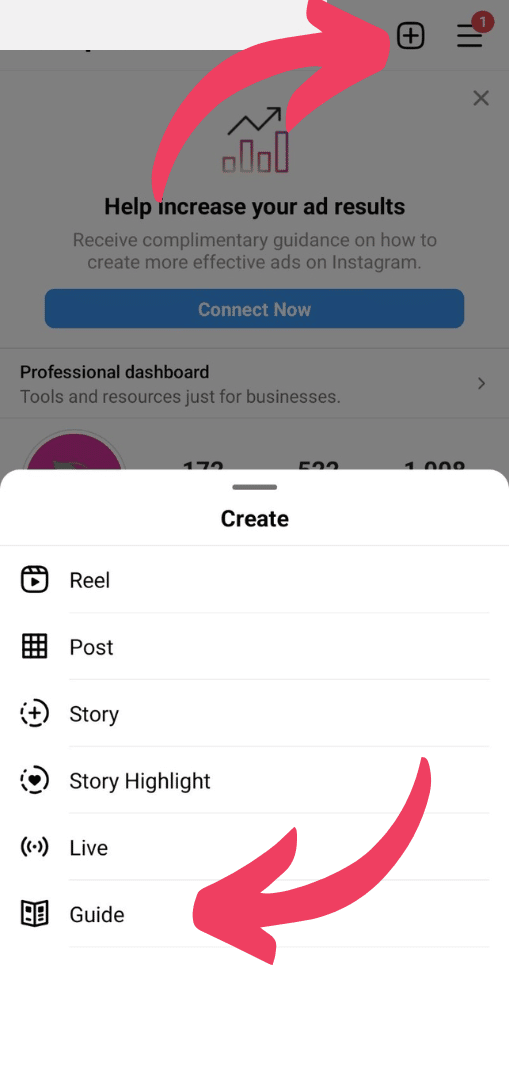 come creare guide instagram