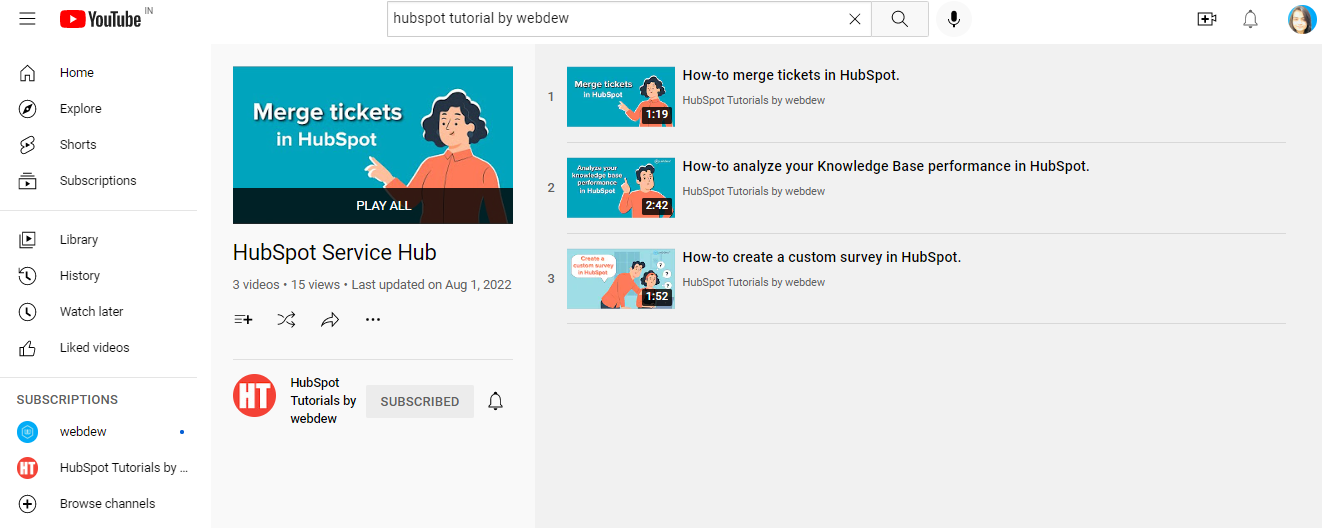 Webdew ile HubSpot-servis-hub- HubSpot-eğiticileri