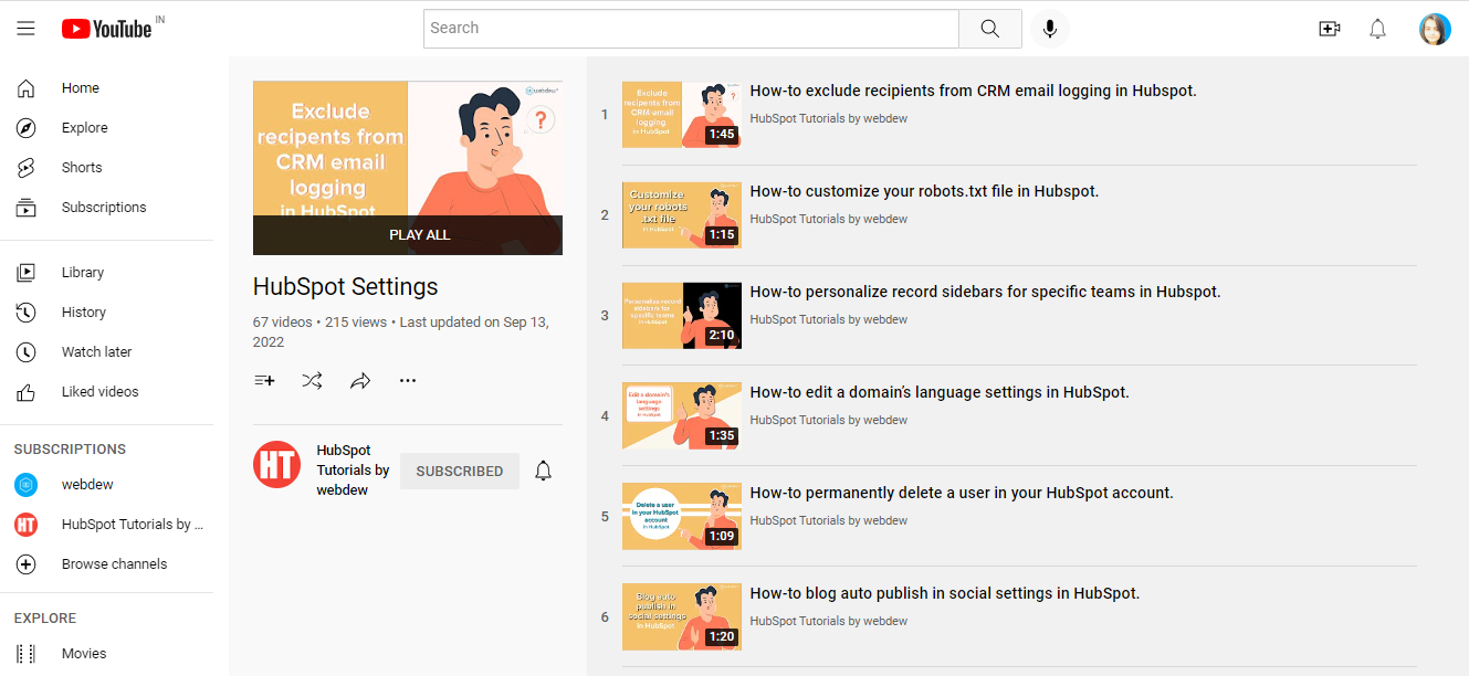 Webdew ile HubSpot-ayar-HubSpot-eğiticileri