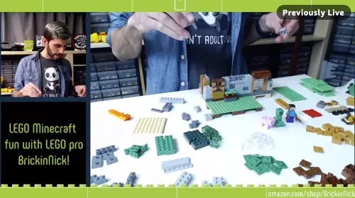 Amazon Live: 12 مثالًا من المؤثرين والبائعين والمصنعين 4 BrickinNick