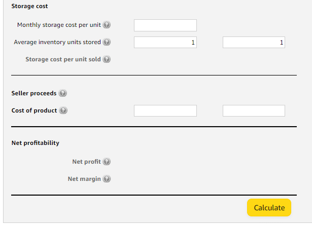 Calculator gratuit amazon fba - calculați taxele vânzătorului amazon fba în 2022 7 Amazon FBA Calculator