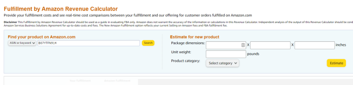 Calculator gratuit amazon fba - calculați taxele vânzătorului amazon fba în 2022 3 Amazon FBA Calculator