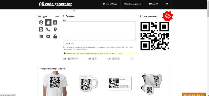 免費二維碼生成器:4 步創建二維碼 5 QR Code Generator