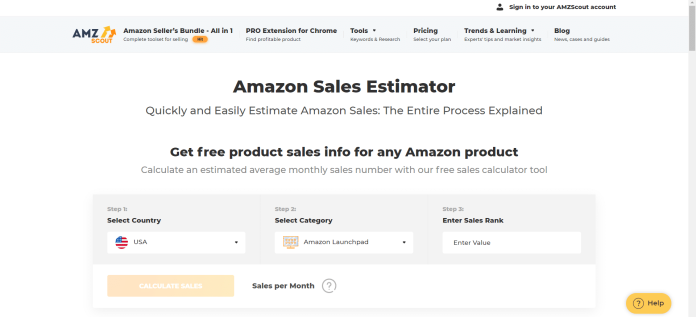 أفضل مقدر مبيعات أمازون لبائعي أمازون لعام 2022 4 Amazon Sales
