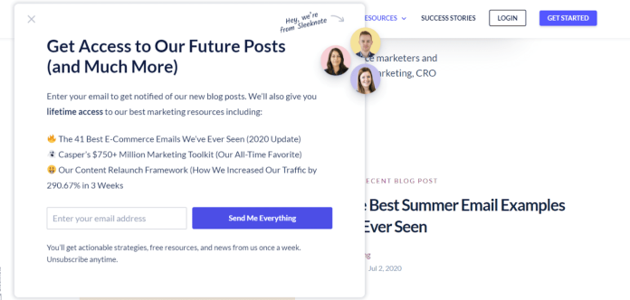 Como construir sua lista de e-mail rapidamente em 2022 2 Email List