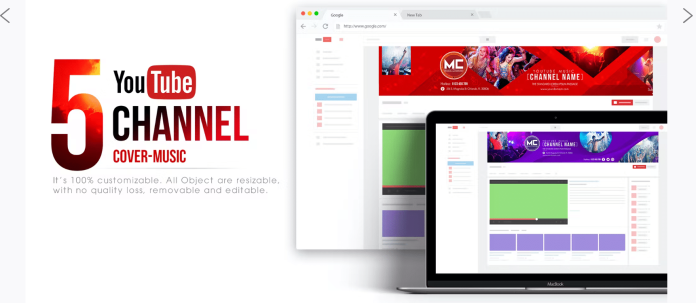 Youtube-Banner-Vorlage: Erstellen Sie in wenigen Minuten ein professionelles Banner 5 Youtube Banner