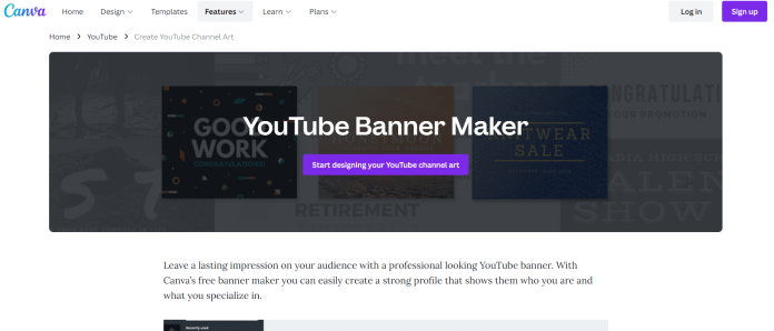 Youtube-Banner-Vorlage: Erstellen Sie in wenigen Minuten ein professionelles Banner 1 Youtube Banner