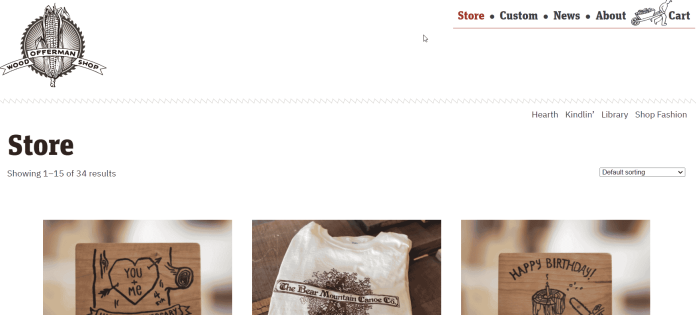 18 exemples étonnants de beaux sites de commerce électronique 16 ecommerce website