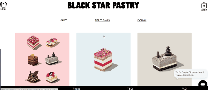 18 exemples étonnants de beaux sites de commerce électronique 1 ecommerce website