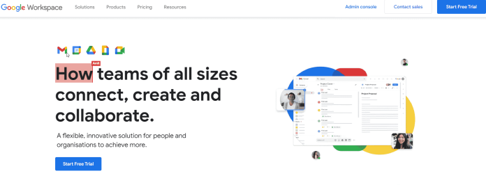 Diversi modi in cui Google Workspace può aiutare le aziende nel 2022 1 google workspace