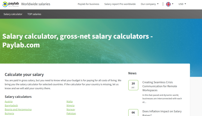 10 migliori calcolatori di stipendio: trova lo stipendio di cui hai bisogno nel 2022 3 salary calculator
