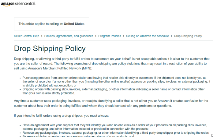 如何在 2022 年开展亚马逊直销业务的蓝图 4 amazon dropshipping