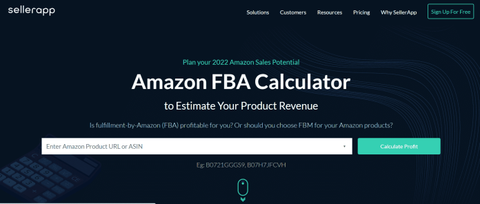 7 mejores calculadoras de amazon fba: calcule ganancias en segundos 3 amazon fba calculator