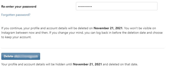 Cara menghapus akun instagram secara permanen & sementara pada tahun 2022 3 how to delete instagram account