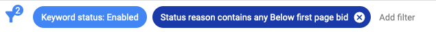 Google Ads 입찰가 위치