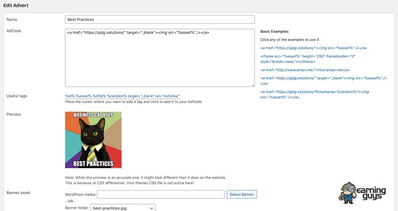 Plugin AdRotate per annunci WordPress