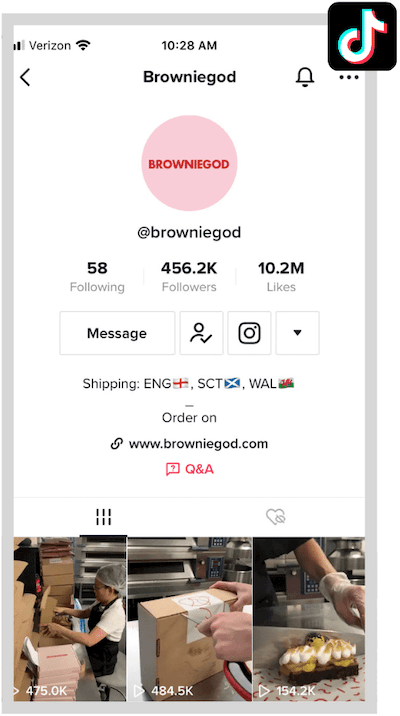 ローカル ソーシャル メディア マーケティング tiktok ビジネス プロフィール