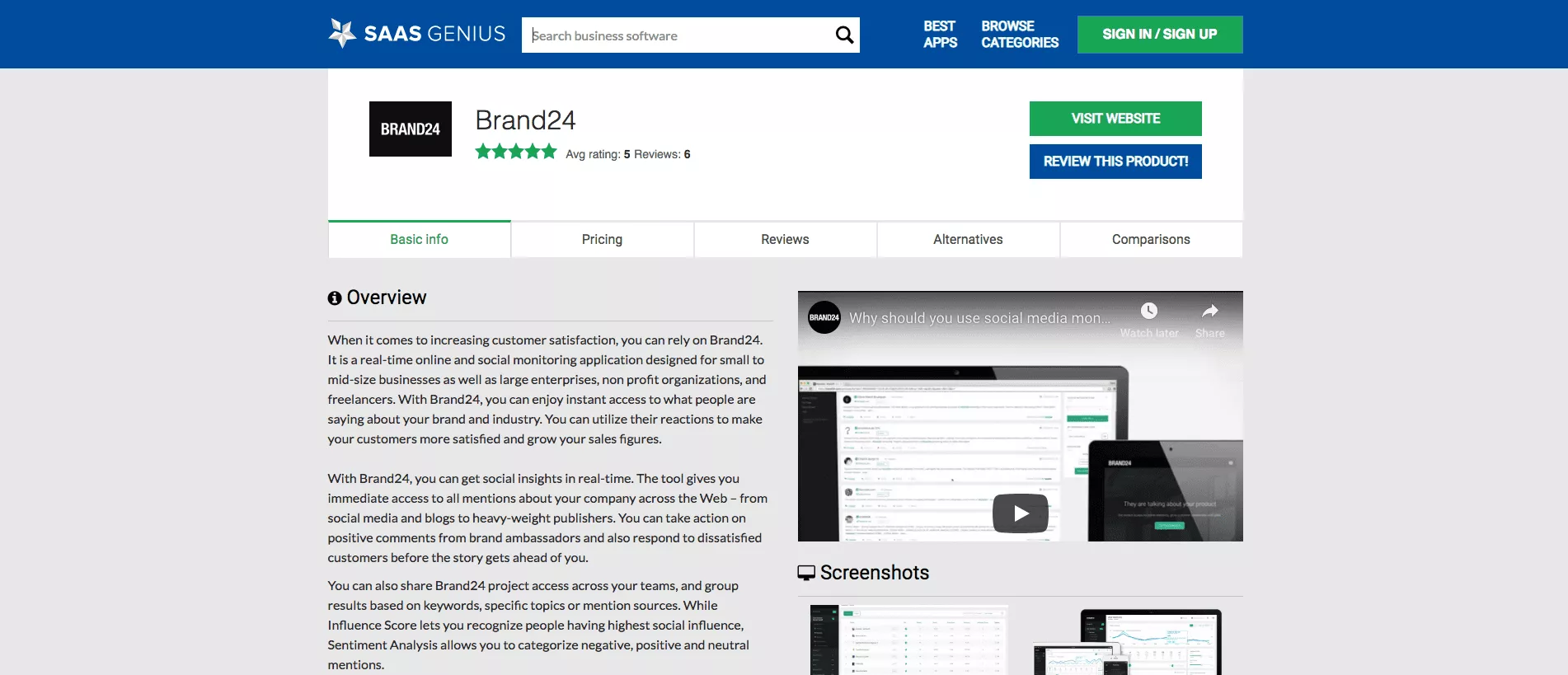 Situs Ulasan Produk saasgenius