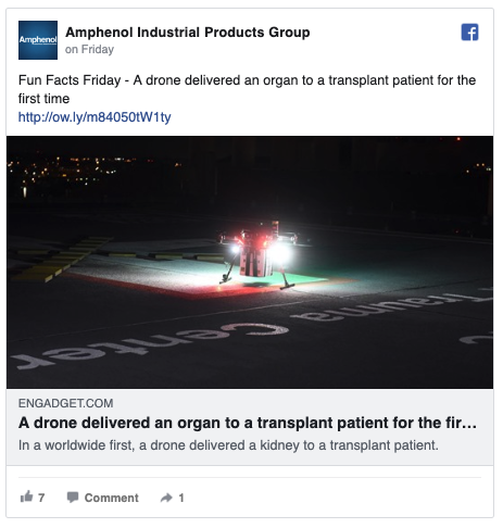 アンフェノールFacebook