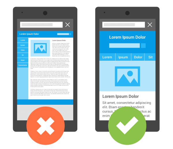 ตัวอย่างหน้า Landing Page ที่เหมาะกับอุปกรณ์เคลื่อนที่