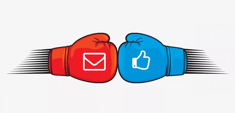 e-mail marketing vs réseaux sociaux