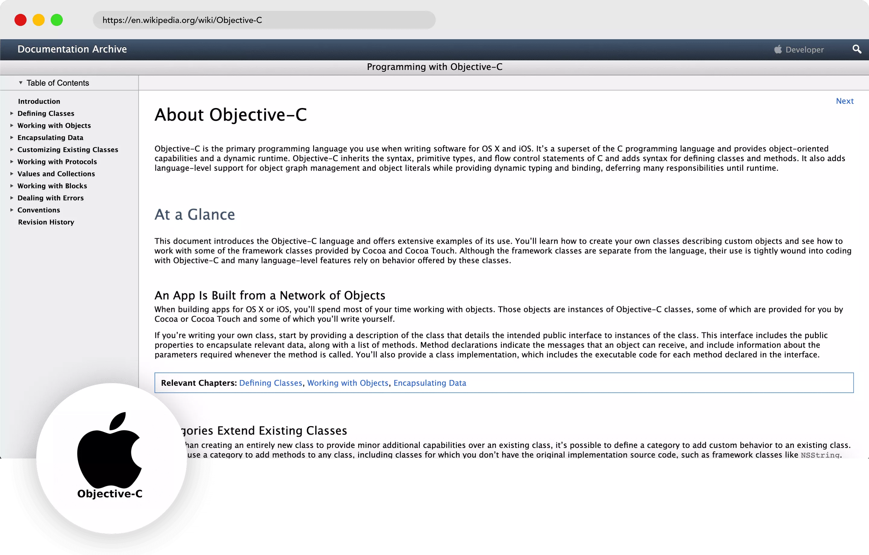 Objective C mobile Programmiersprache