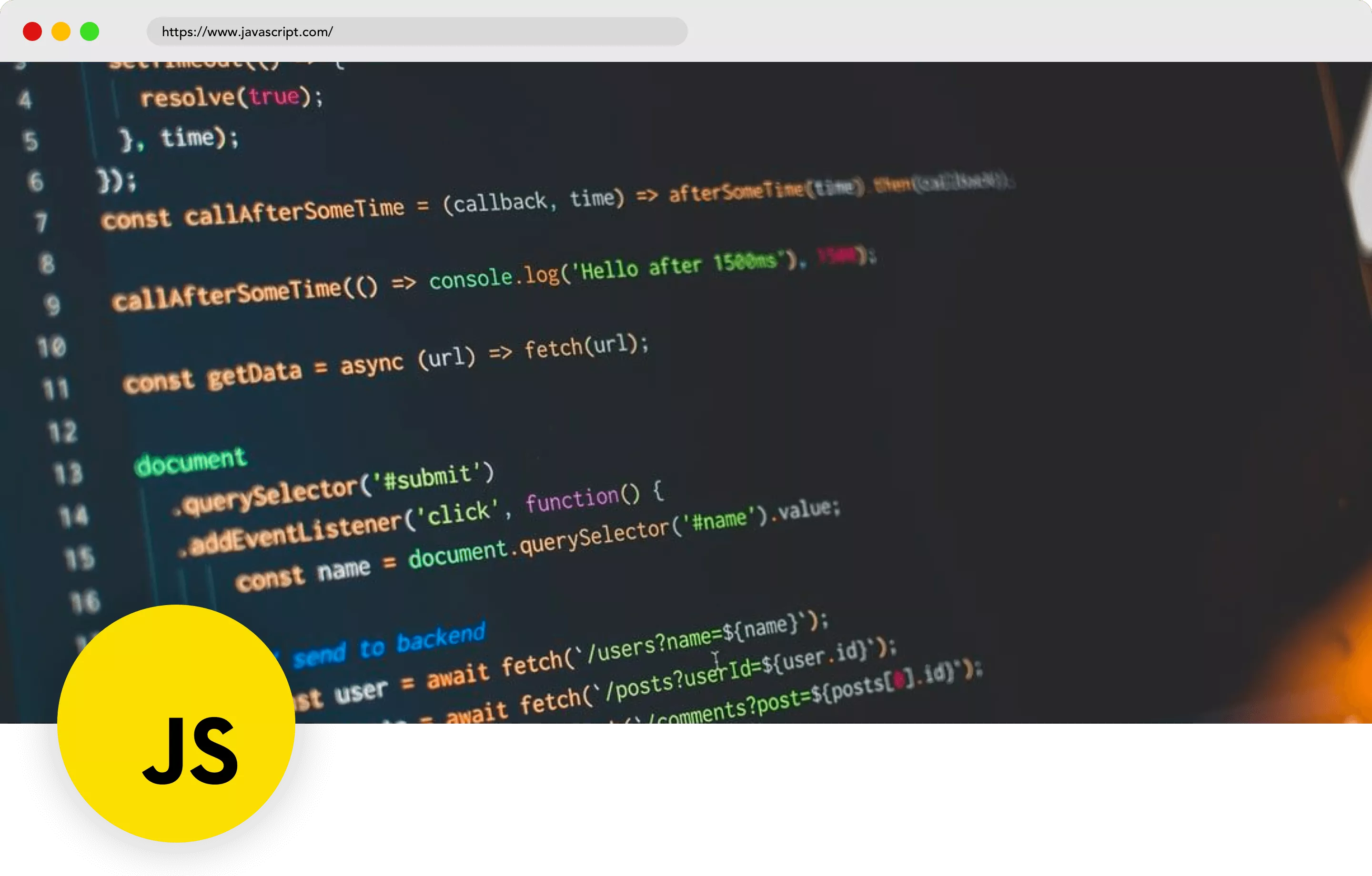 Mobile Programmiersprache JavaScript