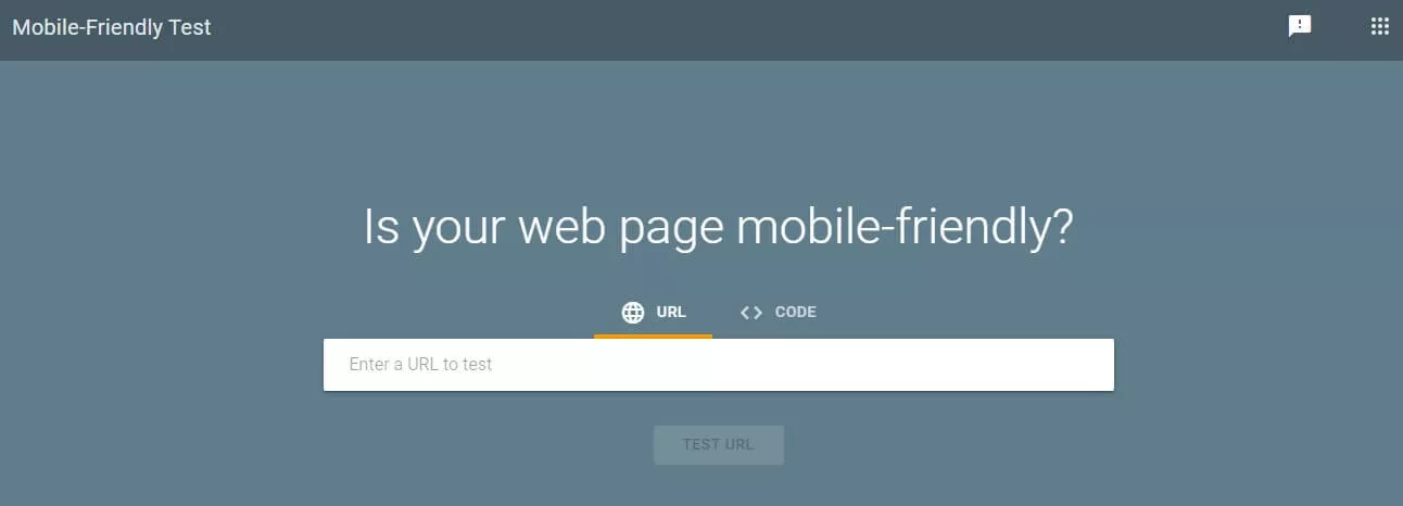 การทดสอบความเป็นมิตรกับมือถือของ Google
