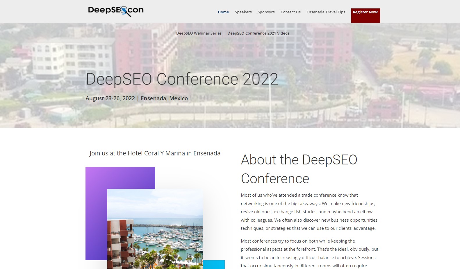 Conferencia DeepSEO 2022