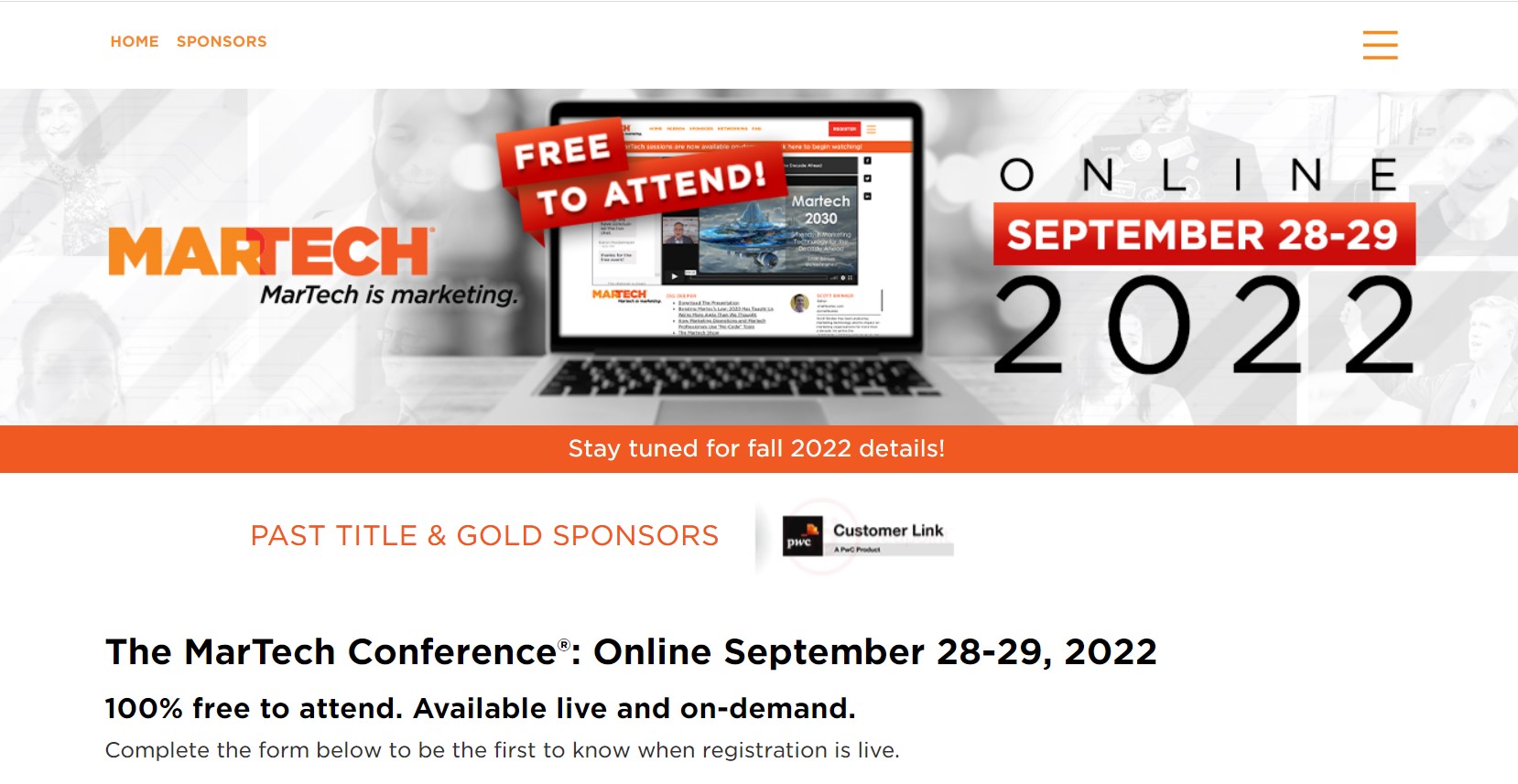 La Conferencia MarTech 2022