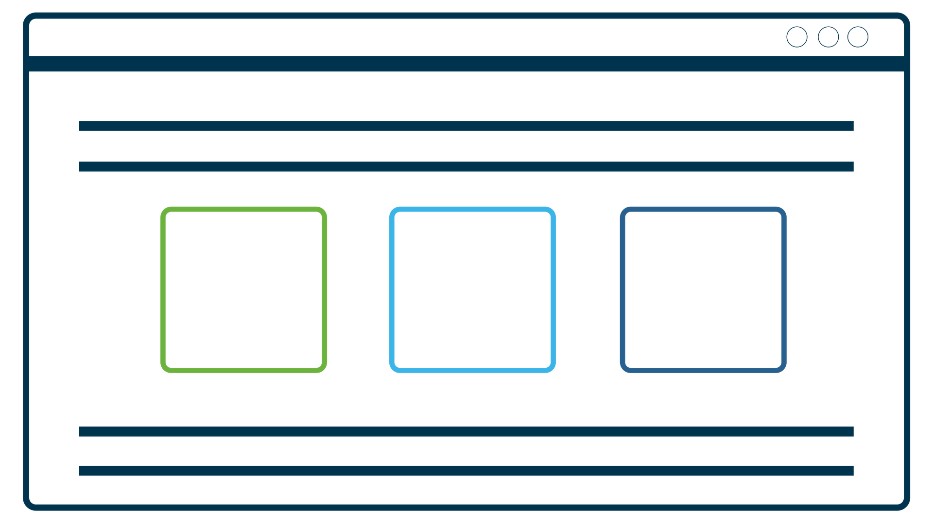 Layout del blog di produzione industriale