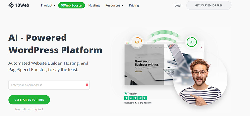 ai web design site