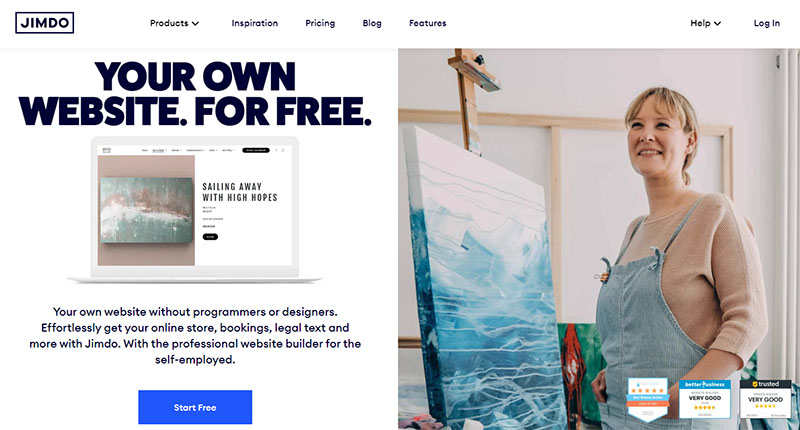 ai web design site