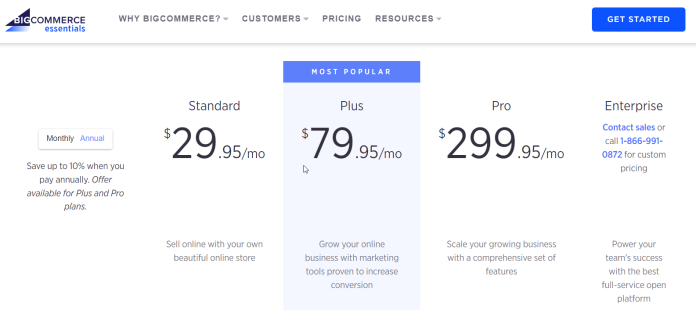 Bigcommerce のレビュー: 2022 年に e コマースに使用する理由 3 bigcommerce