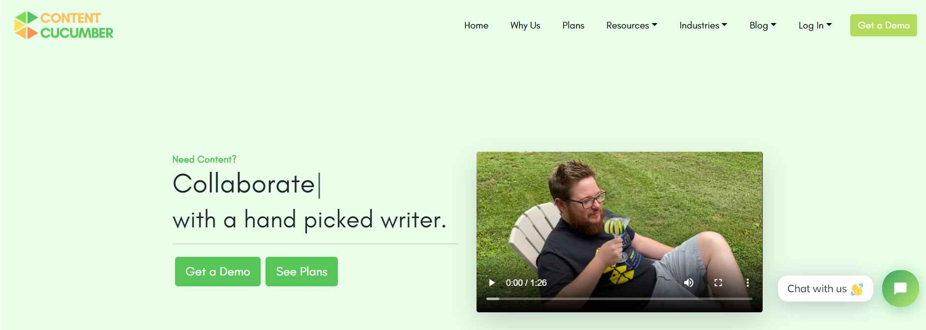 Beste Agenturen für das Schreiben von Inhalten - Content Cucumber