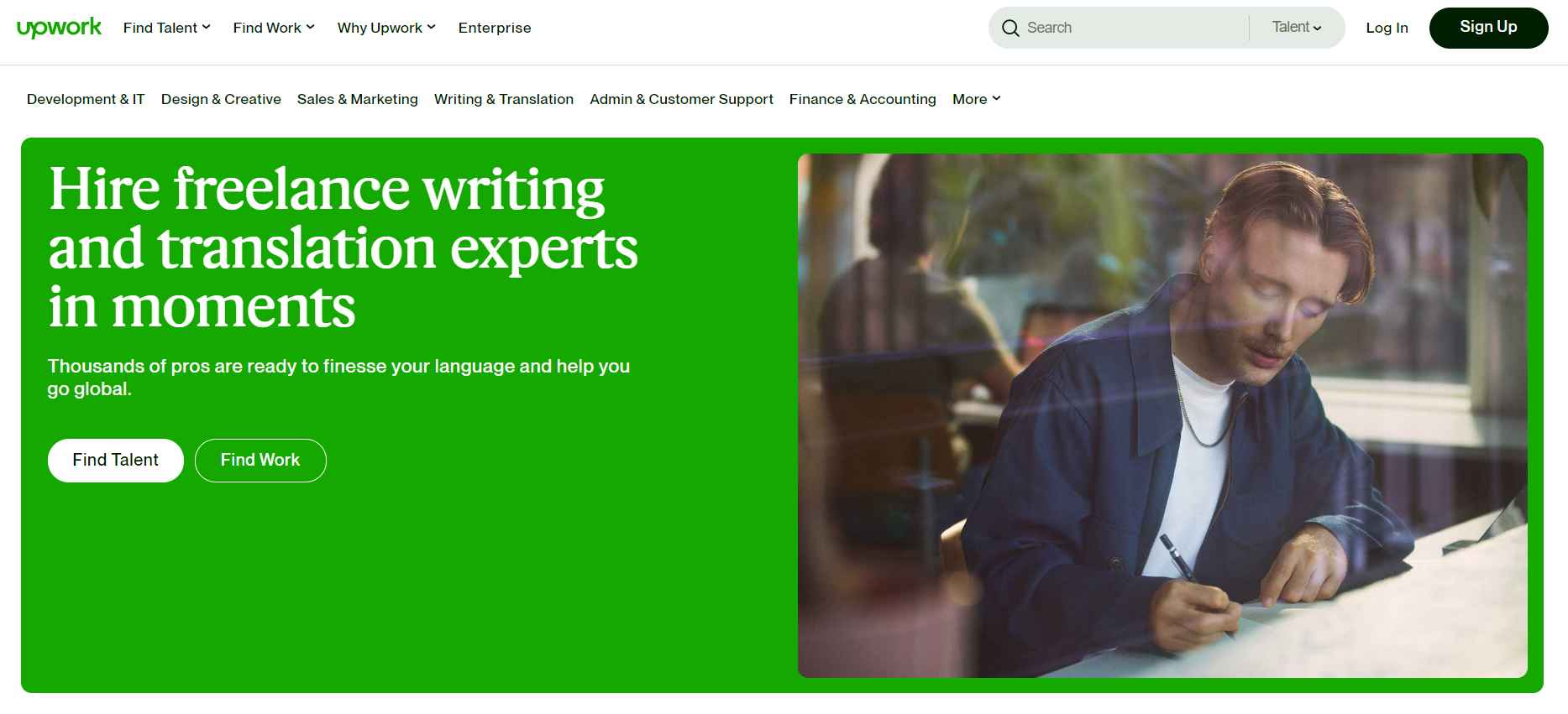 Top-Textagenturen - Upwork