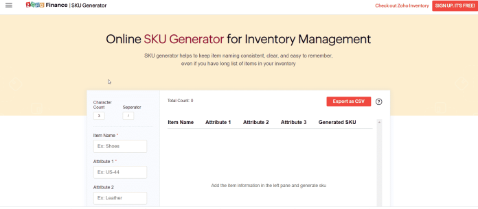 ストックキーピングユニットとは何ですか? skus 4 の開始方法 sku