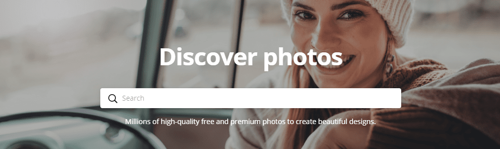 Canva-著作権フリーのストック画像