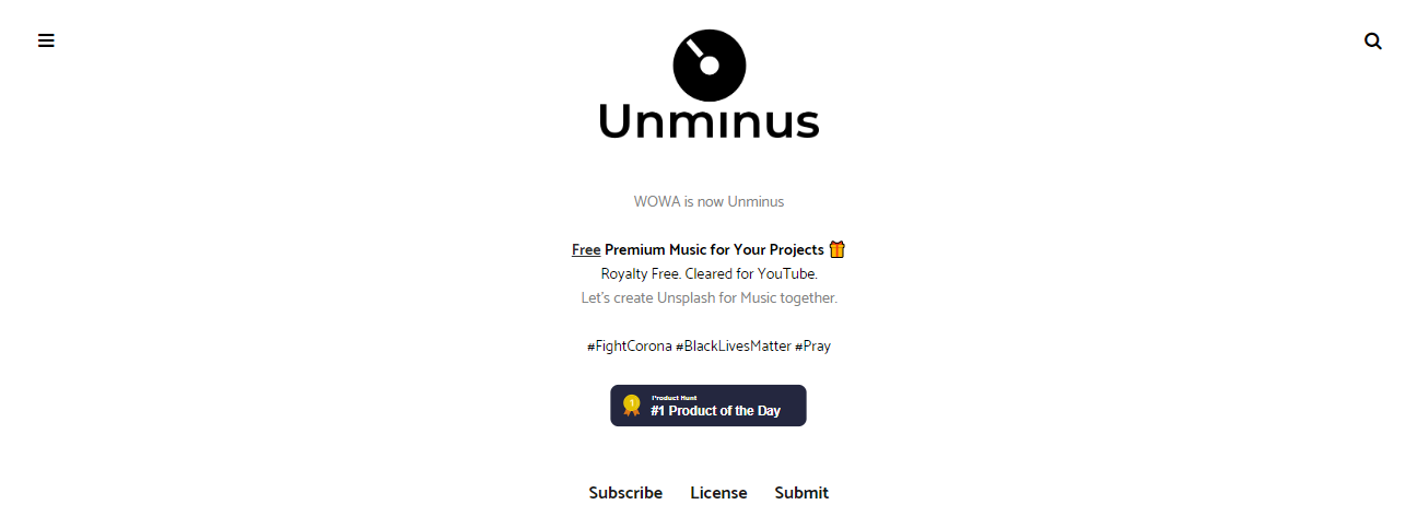 Unminus - baixe músicas sem direitos autorais
