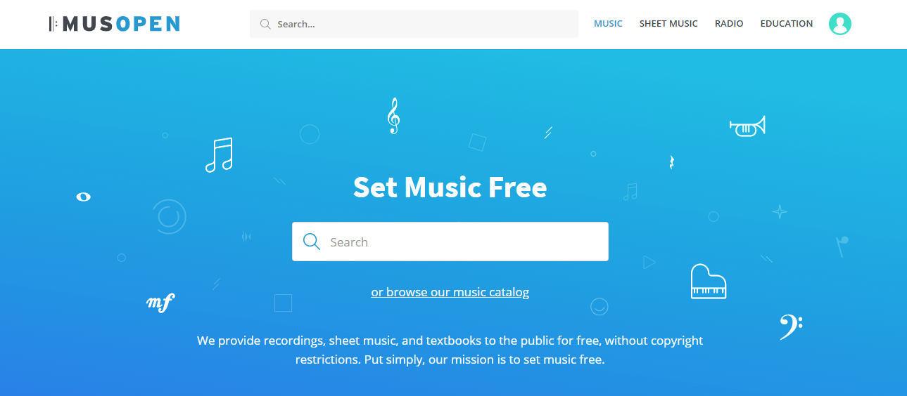Musopen - baixe músicas sem direitos autorais