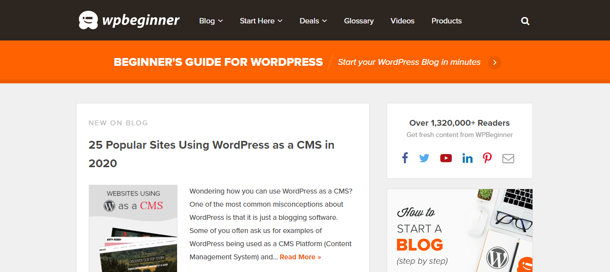 WPBeginner - WordPress の初心者向けガイド