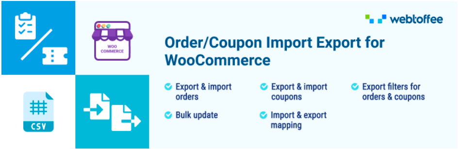 WooCommerce の注文のエクスポートと注文のインポート