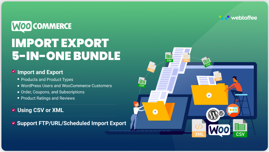 オールインワンの WooCommerce インポート エクスポート スイート