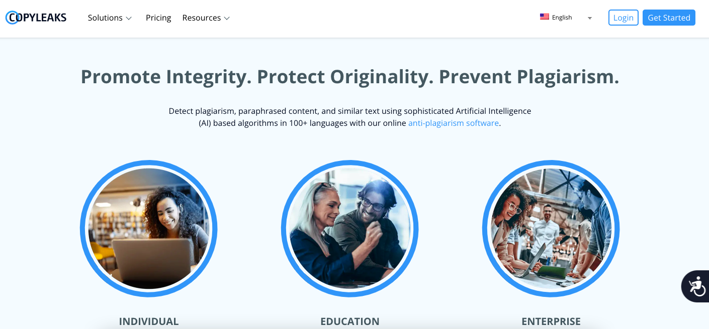 alat pemeriksa plagiarisme terbaik: Copyleaks