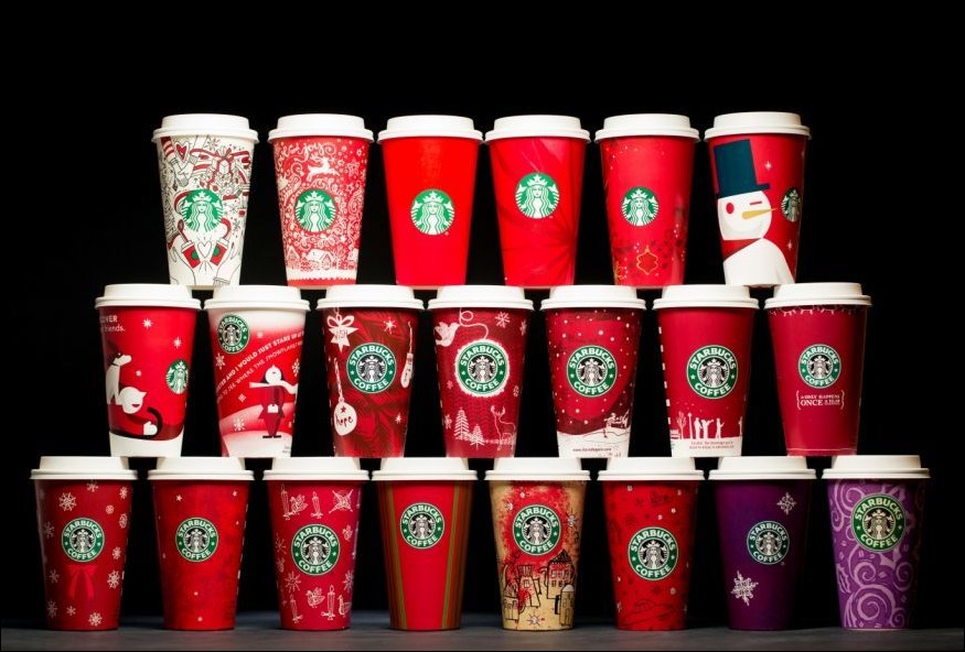 campagne coupe rouge starbucks
