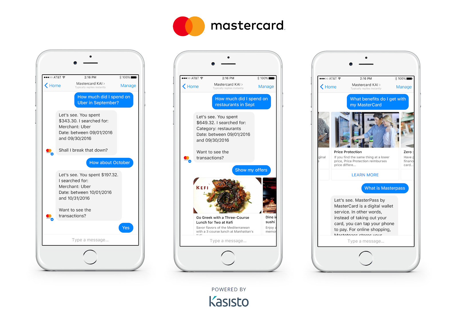 Chatbot Mastercard