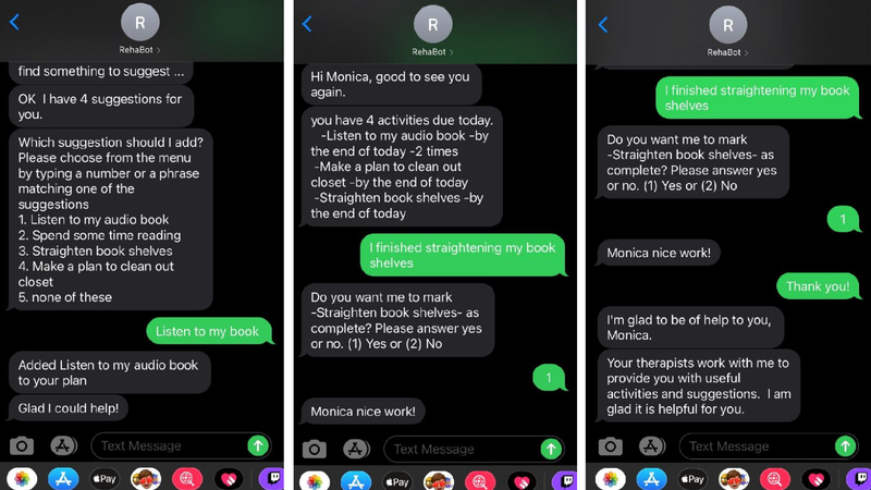 Chatbot della dottoressa Amanda Rabinowitz