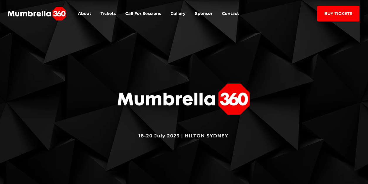 conferințe de marketing de conținut: Mumbrella360