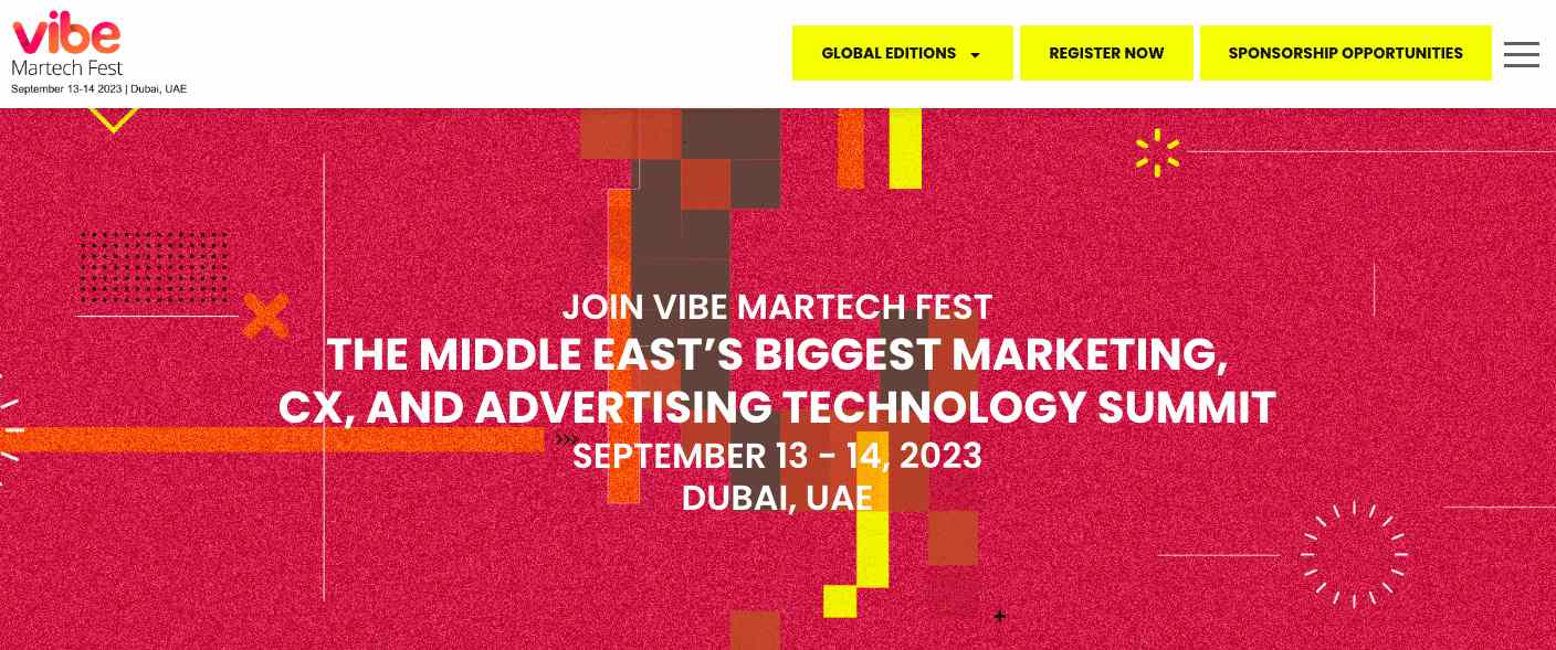 conferințe de marketing de conținut: Vibe MarTech Fest